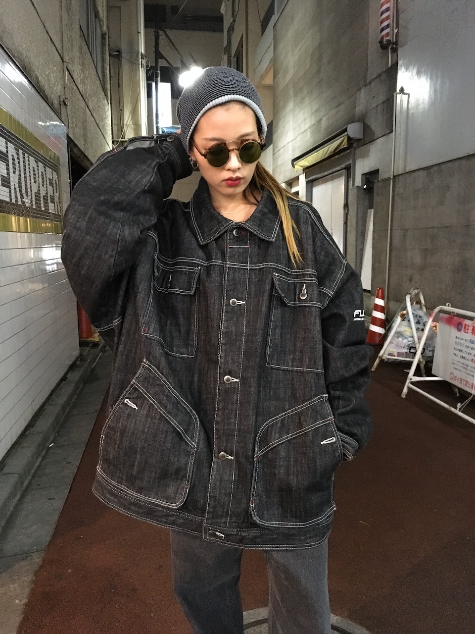 入手困難☆US輸入90s】FUBU ブブ デニムジャケット メンズ4XL | luc